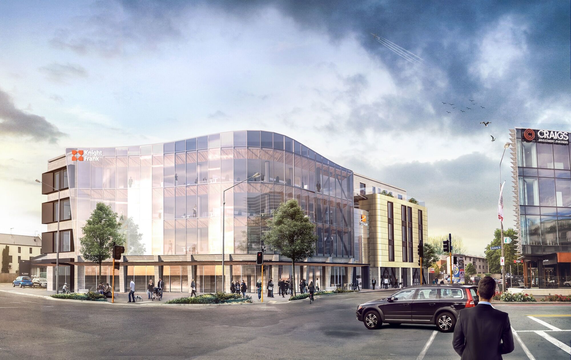 Sudima Christchurch City Eksteriør bilde The proposed new building for the University of New Brunswick's Faculty of Engineering and Computer Science.